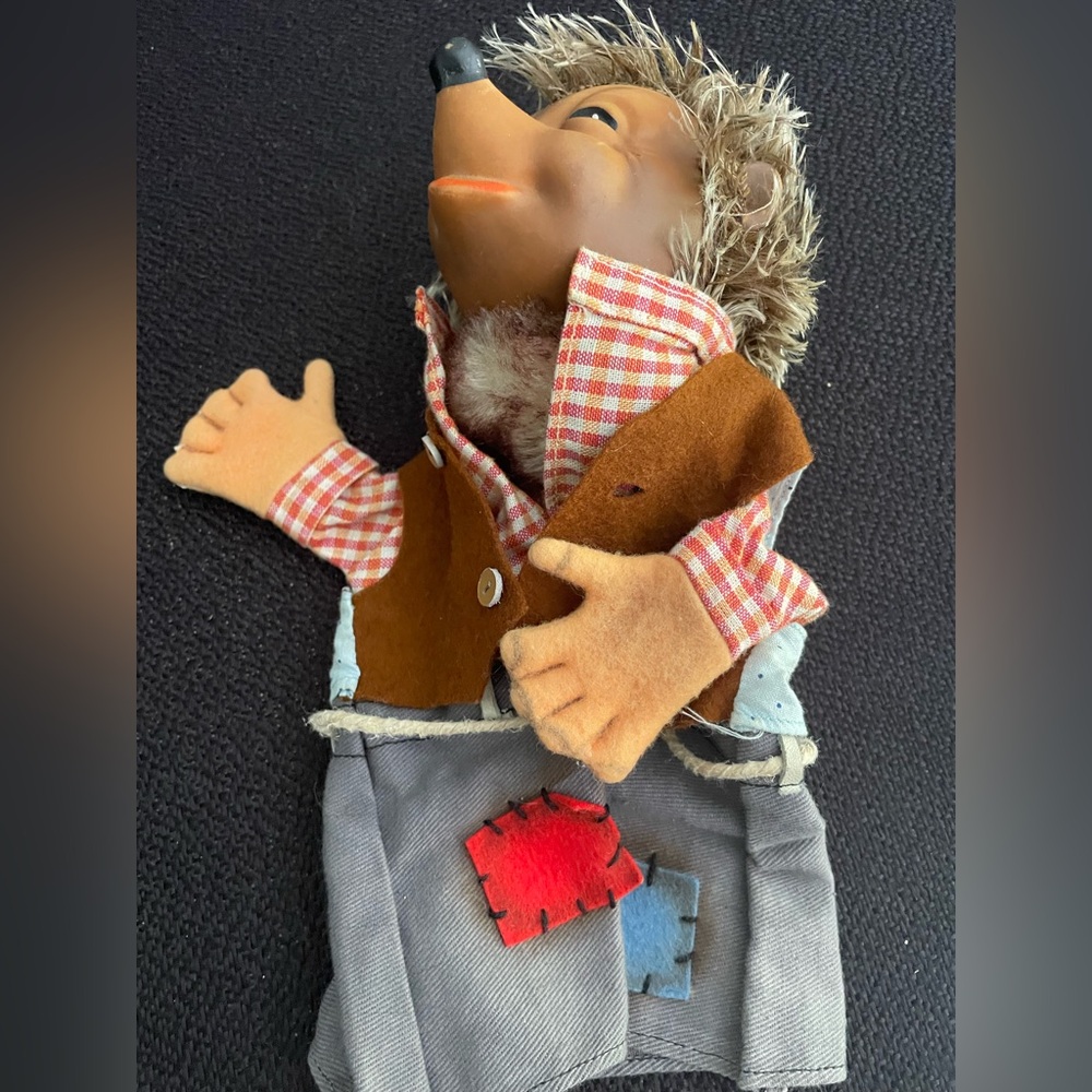 VTG Steiff Mecki Hedgehog hand puppet - Picture 7 of 10